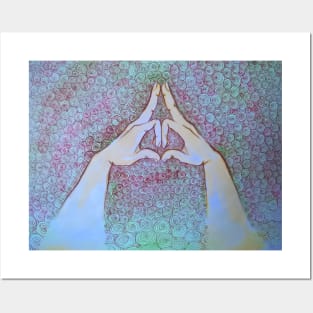 Yoga Mudra 01 Posters and Art